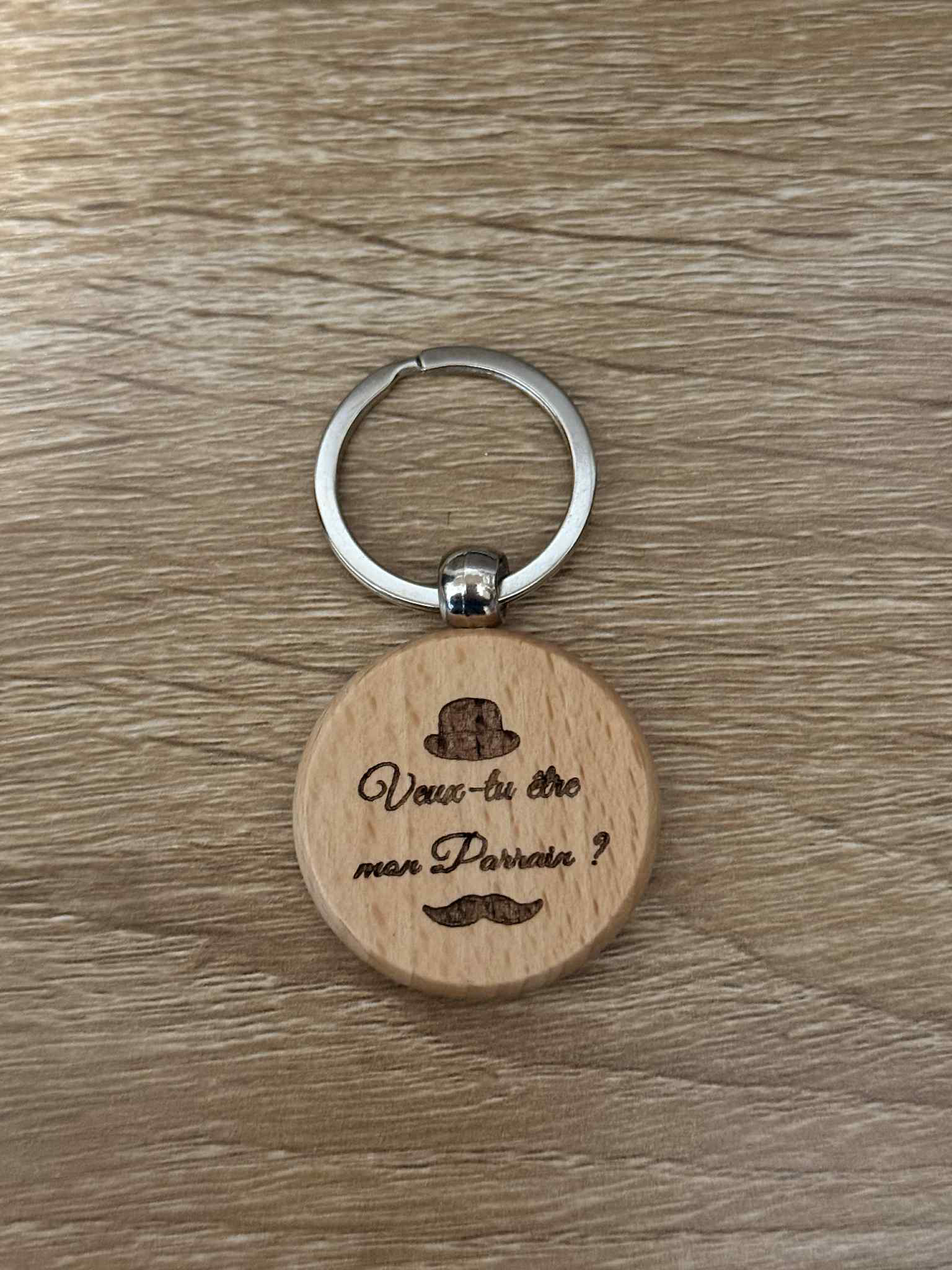 Porte clé Parrain ou Marraine
